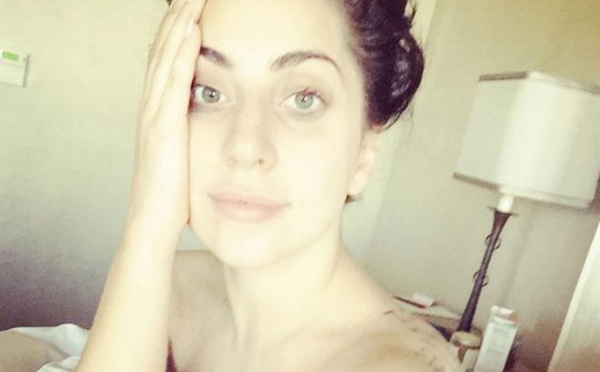 Lady Gaga, selfies au naturel