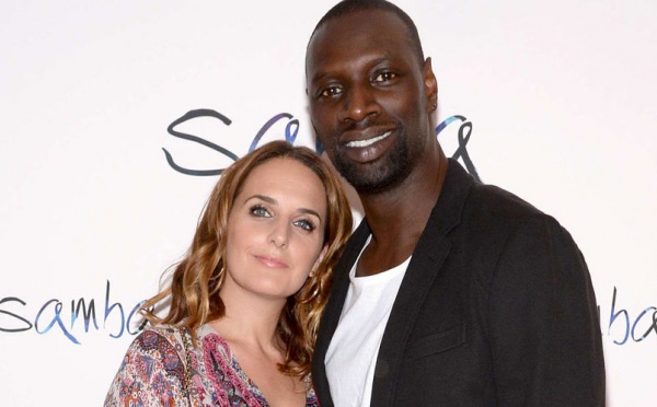 Omar Sy à New-York avec son épouse pour présen­ter Samba