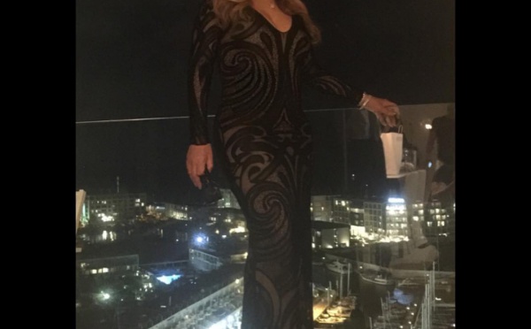 Mariah Carey : robe glamour des grands soirs pour son tout premier concert en Israël !