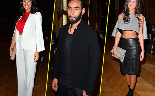 Photos : Fashion Week Paris : Ludivine Sagna, La Fouine et Malika Ménard : élégance au front row !