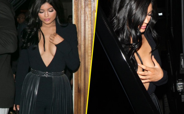 Photos : Kylie Jenner ultra-décolletée, elle n'assume pas à 100 %