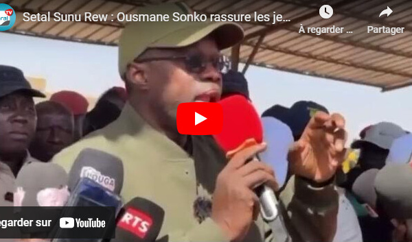 9e édition de Setal Sunu Rew : Ousmane Sonko rassure les jeunes sur leur rôle clé dans les projets à venir