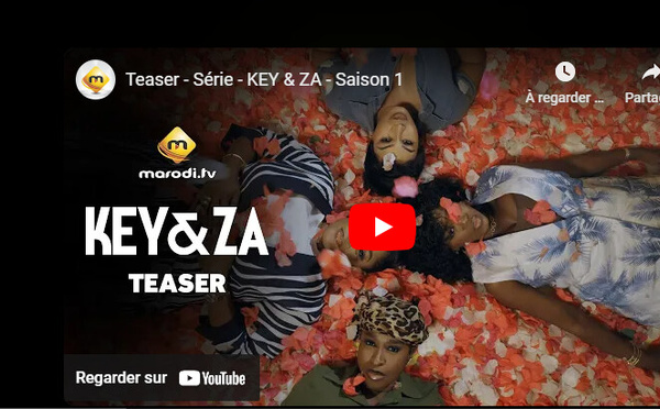 Teaser de la nouvelle série  de Marodi: "KEY &amp; ZA" (Vidéo)