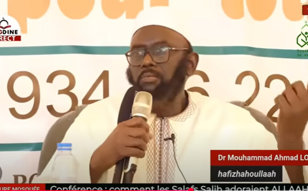 Sur Salafs Salih: Dr Mouhammad Ahmad Lo corrige Birame Souleye Diop