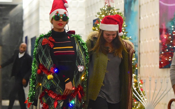 Photos : Beyoncé vit à fond la magie de Noël !