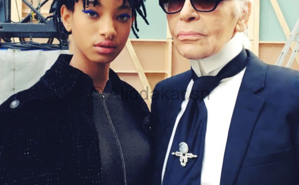 Karl Lagerfeld choisit Willow Smith comme nouvelle égérie Chanel