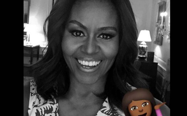 Michelle Obama, First Snap­chat Lady