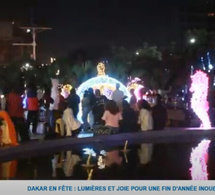 Dakar sous les lumières : Le centre-ville brille pour une fin d'année mémorable