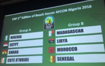 Coupe d’Afrique des Nations de Beach soccer : Le Sénégal dans la poule B