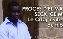 PROCES D'EL MALICK SECK, CE MATIN Le Cdpj invite tous au tribunal