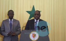 Vidéo : Discours du président de la République S.E.M. Macky Sall à la remise traditionnelle du drapeau national aux « Lions » de la Téranga