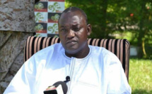 Le Président Adama Barrow  à cœur ouvert : "Nous ne sommes pas affamés du pouvoir"