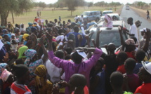 La caravane de la coalition Osez l'avenir en Casamance