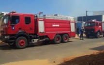 Kaffrine : l’ARD en feu, le camion des sapeurs-pompiers détaché sur les lieux, tombe en panne