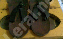 [Exclusif Photo] Les chaussures de Cheikh Ahmadou Bamba Khadimou Rassoul