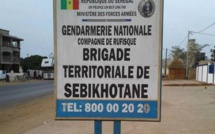  La cérémonie d'inauguration du poste de Gendarmerie de Sébikotane par le Général Meïssa Niang