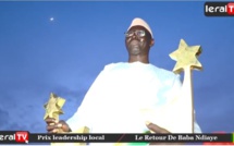 Lauréat du prix du Leadership local:  Baba Ndiaye accueilli en héros à Kaolack