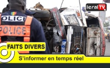 VIDEO - Accident de circulation: Un car "Ndiaga Ndiaye" se renverse au milieu de l'autoroute