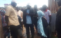 Inondations: Modou Ndiaye Rahma tance certains leaders politiques kaolackois. (Images)