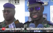 (Vidéo) Visite du Haut commandant de la Gendarmerie à la Légion Centre de Kaolack (Gén. Jean Baptiste Tine)