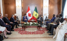 Revivez en intégralité la rencontre de Macky SALL et le Premier Ministre Canadien au palais...