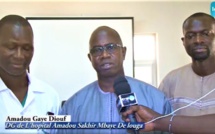 (Vidéo) L'association "Umanis De Lile" offre  d'importants lots de matériels à l'hôpital Amadou Sakhir Mbaye.....