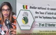 "Président Macky Sall paré na pour que état takhaw ci secteur mou gueneu am..." Zahra Iyane Thiam à l'atelier national de concertation