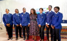 PHOTOS - Distinction: Amy Sarr Fall honorée par les femmes gendarmes