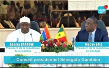 VIDEO - Conseil présidentiel sénégalo-gambien: Les deux États face aux défis économiques et sécuritaires