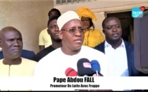 VIDEO - Pape Abdou Fall à la rencontre de l'Association des promoteurs de lutte avec le Ministre des Sports Matar Bâ