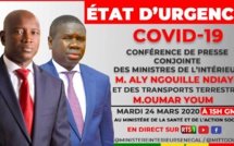 VIDEO - MM. Aly Ngouille Ndiaye et Oumar Youm face à la presse ( En direct sur Leral  )