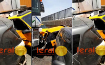 URGENT ! GRAVE ACCIDENT SUR LA VDN: UN CAMION ECRASE UN TAXI... REGARDEZ !