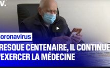 VIDEO - Coronavirus: à 98 ans, un médecin continue d'exercer en pleine épidémie