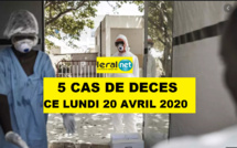 (🔴LIVE) 5e cas de décès ce lundi 20 Avril - Suivez en DIRECT la situation du jour au Ministère de la Santé