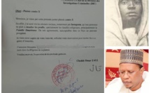 Insultes envers la famille Omarienne: Thierno Cheikhou Oumar Bachir Tall porte plainte contre X