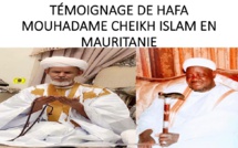 Hafa Mouhadame Cheikh Islam : « La vie de Cheikh Mamoune est une école pour les générations, j’invite tout le monde en a profité »