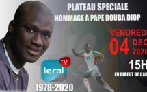 🔴EN DIRECT SUR LERAL TV  - Duplex AIBD / Plateau Spécial Hommage à Pape Bouba Diop