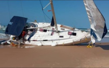 Un voilier échoue sur une plage à Guédiawaye: La police ouvre une enquête