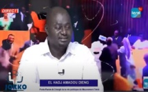 El hadji Amadou Dieng, Mouvement TEKKI: "Antoine Félix Diome est un politicien...Tôt ou tard, Mansour Faye et Aliou Sall...»