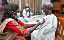 Vaccin contre la Covid-19: Le Cardinal Théodore Adrien Sarr a pris sa dose ce vendredi (Photos)