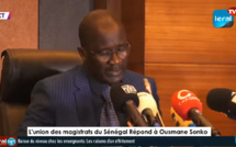 Replay - L'Union des Magistrats du Sénégal répond à Ousmane Sonko