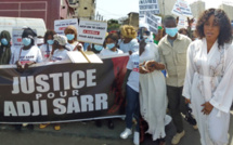 Tribunal : Une foule accompagne Adji Sarr (Photos)