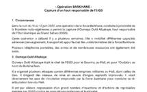 Joli coup de filet pour l’Opération Barkhane : Oumeya ould Albakaye, un haut responsable du Groupe EIGS, arrêté