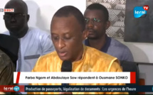 REPLAY SUR LERAL TV - Farba Ngom et Abdoulaye Sow répondent à Ousmane SONKO