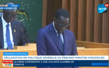 [ DIRECT]  Assemblée Nationale / Déclaration de Politique Générale du PM Amadou Bâ