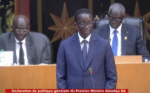 Amadou Bâ, Premier Ministre :  "Pour faire face aux priorités et aux urgences, le Président a mis en place un gouvernement de combat"