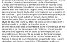 Troublante révélation : Quand le port du voile dérange et se voit banni à NSIA banque