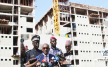 En visite au Camp Abdou Diassé : Sidiki Kaba juge ‘’satisfaisante’’ l’évolution de la construction des logements