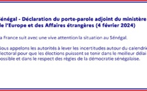 Report de la présidentielle : France appelle Macky « à lever les incertitudes autour du calendrier pour des élections à tenir dans le meilleur délai »