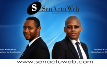 Thomas Ayissi et Pascal Alihonou, ex journalistes de Walf Tv, lancent le site Senactuweb